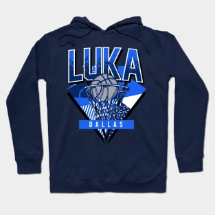 Luka Retro Dallas Basketball Throwback Hoodie